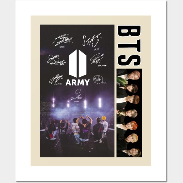 BTS Wall Art by Like visual Store